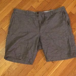 Jcrew Donogal Wool Shorts Blue